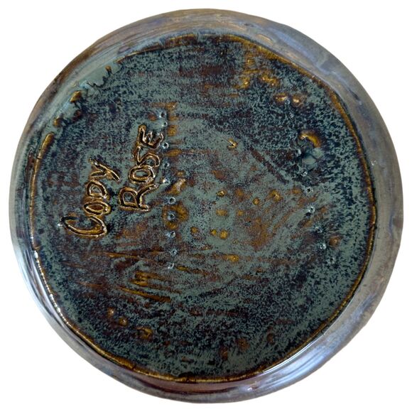 Handmade Pottery Ceramic Signed Cody Rose Glazed Bowl - Picture 3 of 7